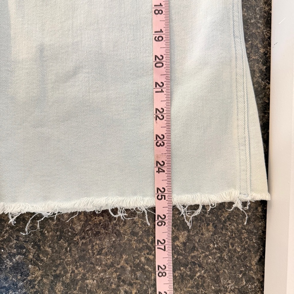 Maeve Anthropologie The Ettie High-Rise Crop Wide-Leg Jeans denim 36211 - Picture 12 of 13